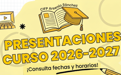 Jornada de Presentación Curso 2026-2027 – Lunes 14 de Septiembre 2026